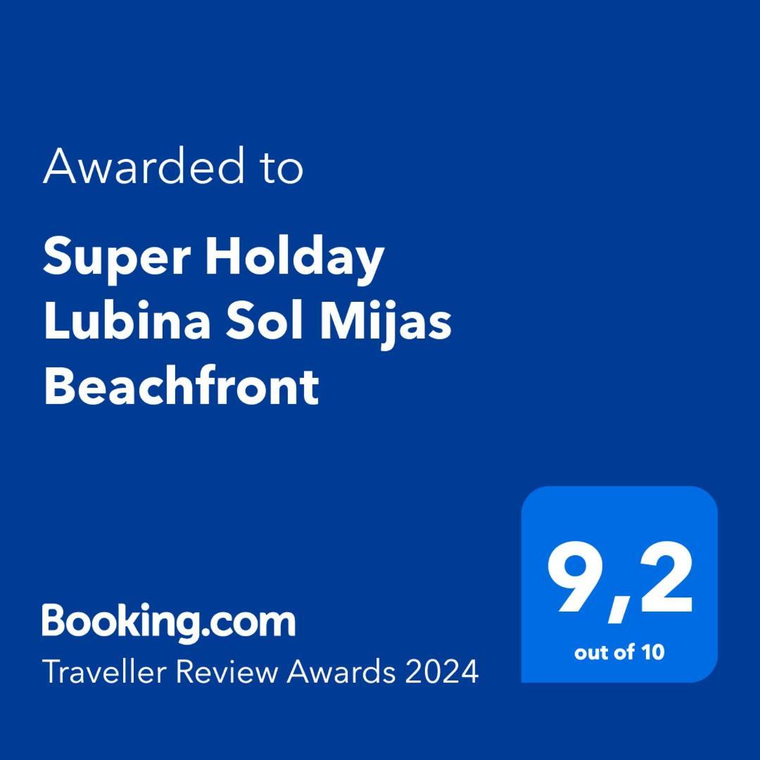 Super Holday Lubina Sol Mijas Beachfront Apartman Kültér fotó